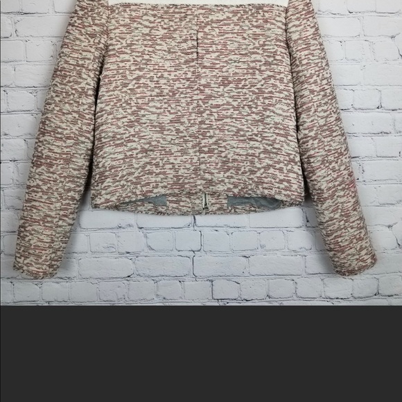 Nordstrom Hinge|Tweed Zip up Jacket - Picture 4 of 9